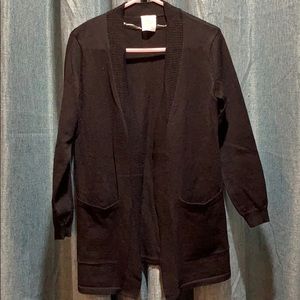 Girls long cardigan sweater